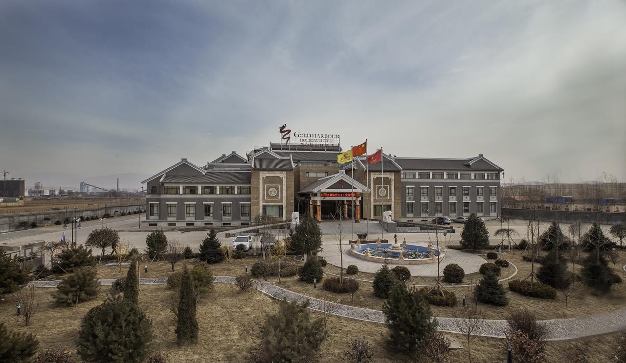 Huangjingang Holiday Hotel Jiexiu Bagian luar foto