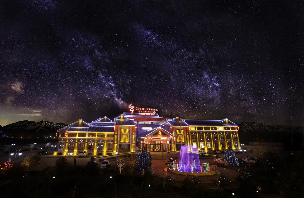 Huangjingang Holiday Hotel Jiexiu Bagian luar foto