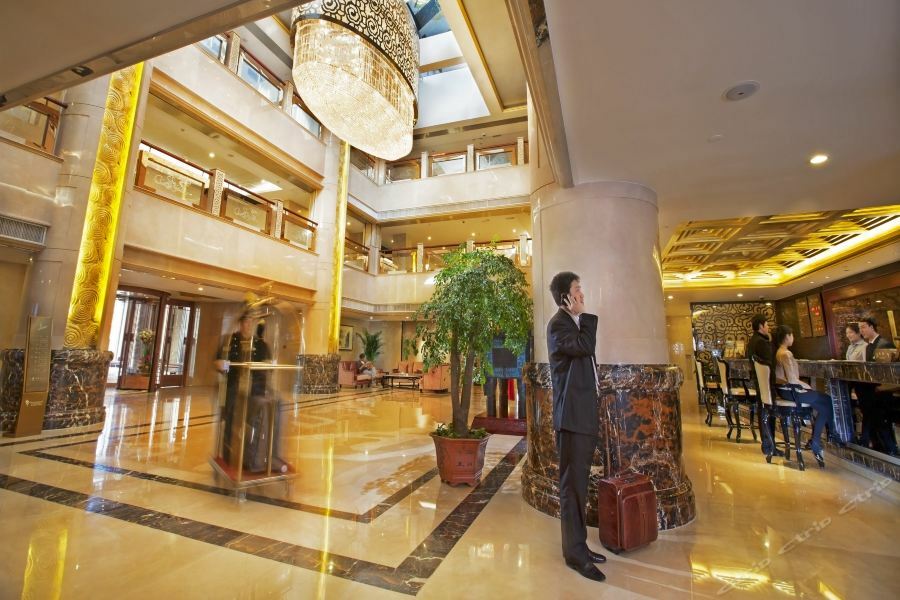 Huangjingang Holiday Hotel Jiexiu Bagian luar foto