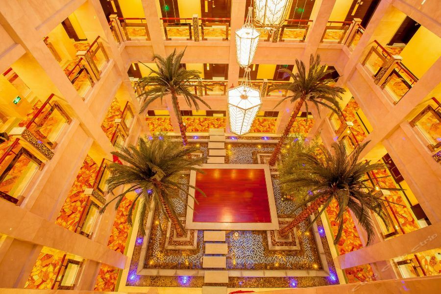 Huangjingang Holiday Hotel Jiexiu Bagian luar foto